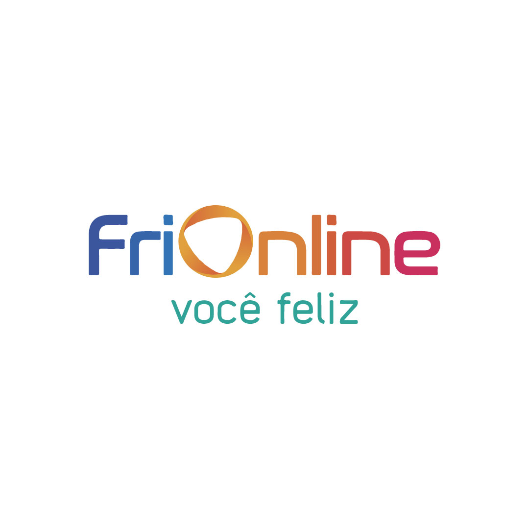 logo FriOnline - Cliente Cor e Design